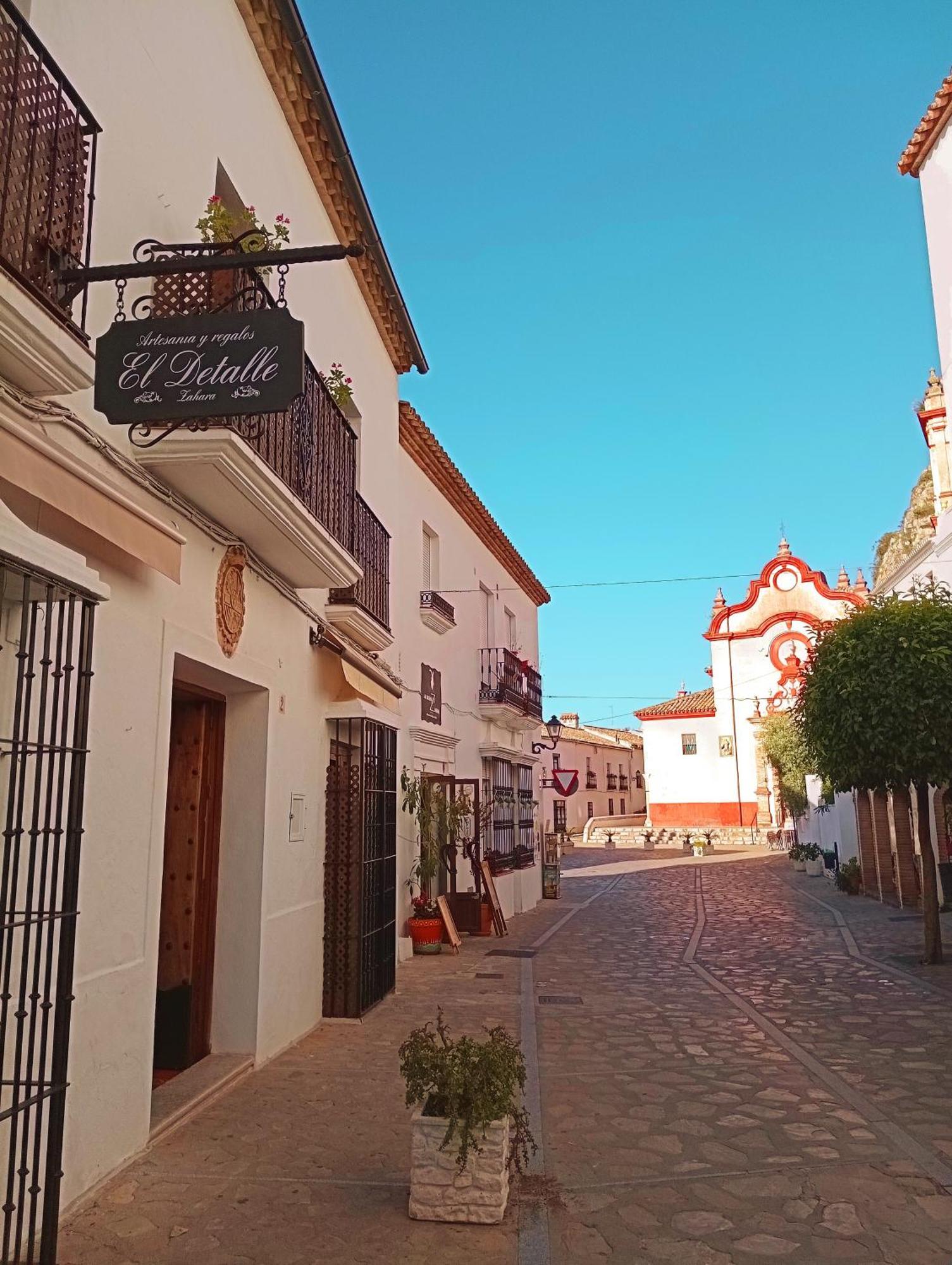 El Detalle Apartamento Y Estudio Zahara De La Sierra Buitenkant foto